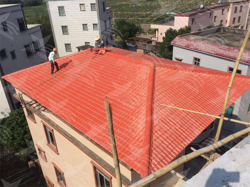 探秘農村自建房建房利器！樹脂瓦多少錢一平，合成樹脂瓦價格揭秘！